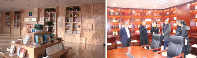 省委常委、省總工會(huì)主席馬吉孝同志來我司為全國(guó)職工書屋示范點(diǎn)揭牌